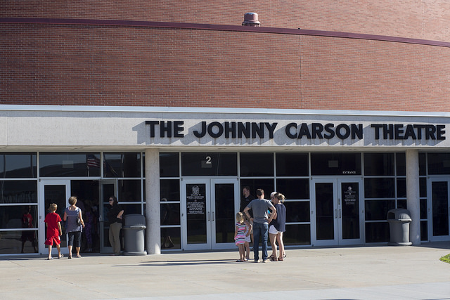 johnny carson, norfolk arts center